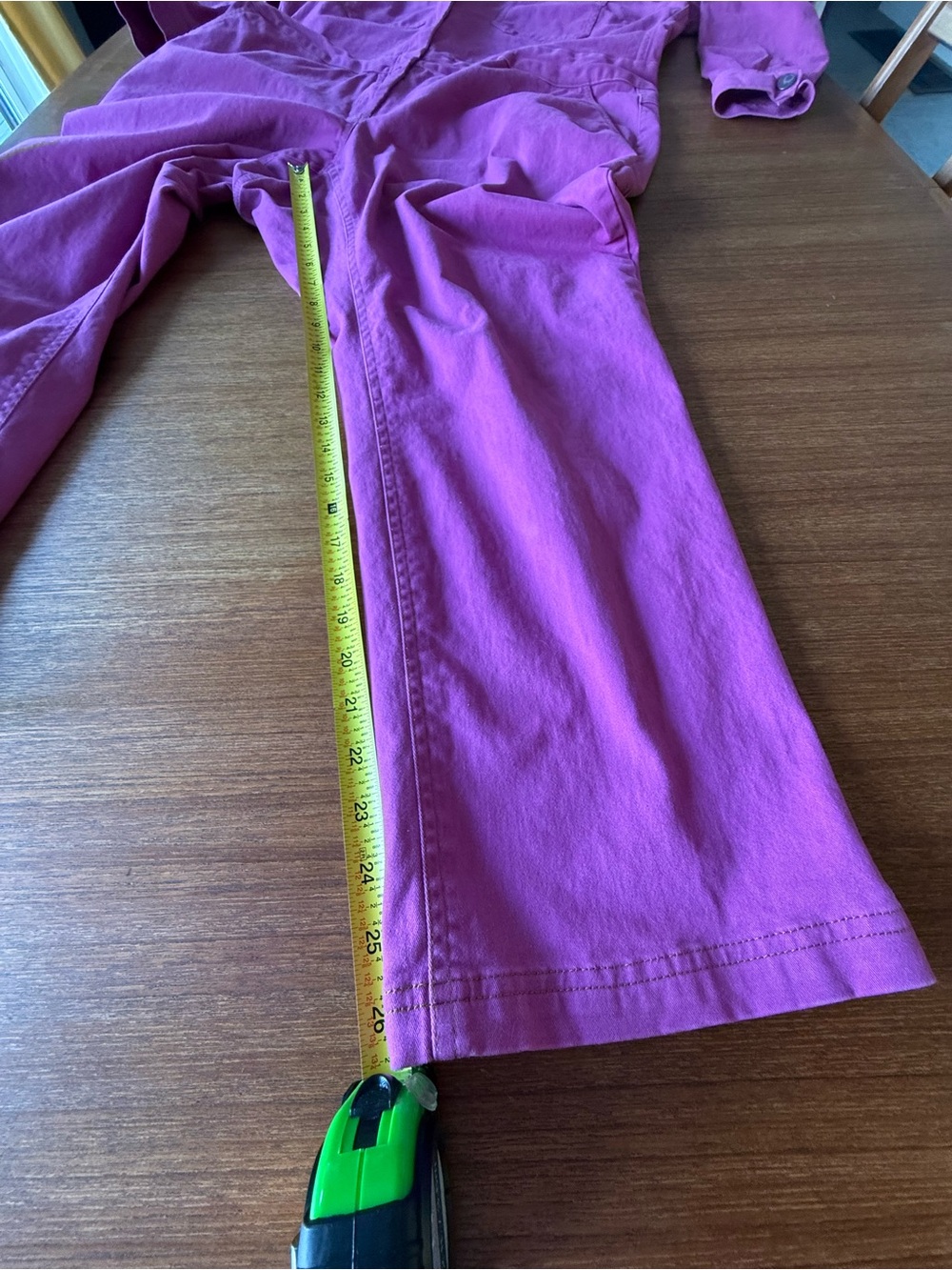 Wildfang Pink Hidden-Zip Jumpsuit - Picture 9 of 16